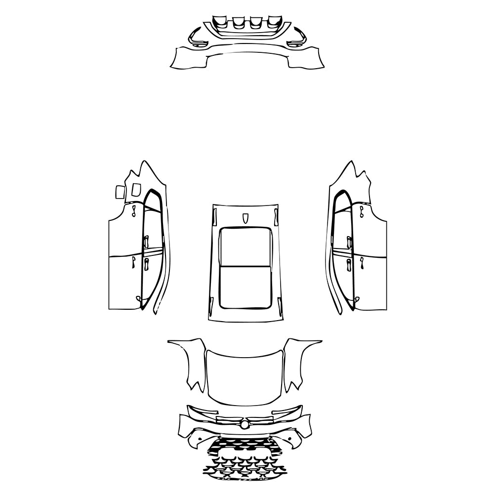 Pre-Cut PPF Volkswagen Taos (US) S 2025 - PPF-Kits