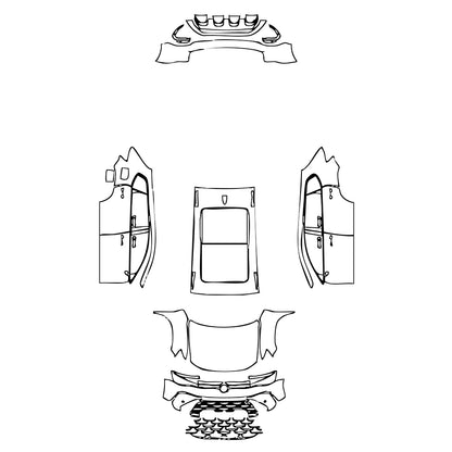 Pre-Cut PPF Volkswagen Taos (US) S 2025 - PPF-Kits