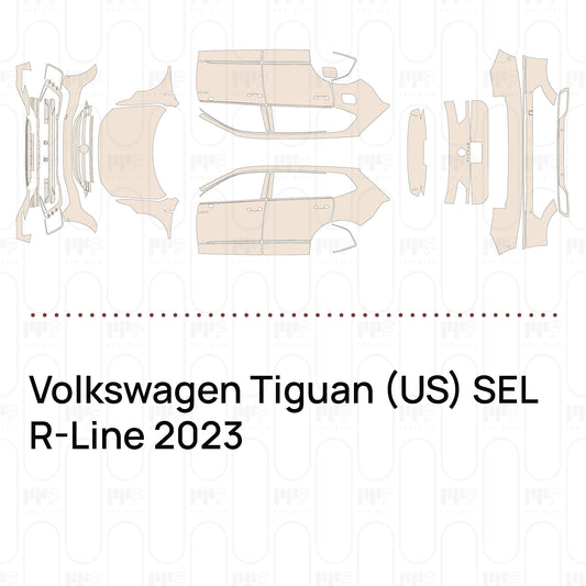 Pre-Cut PPF Volkswagen Tiguan (US) SEL R-Line 2023