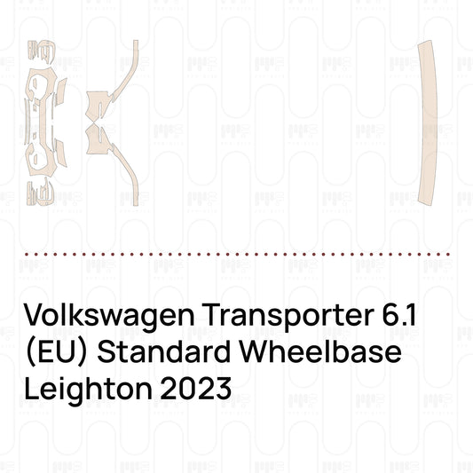 Pre-Cut PPF Volkswagen Transporter 6.1 (EU) Standard Wheelbase Leighton 2023