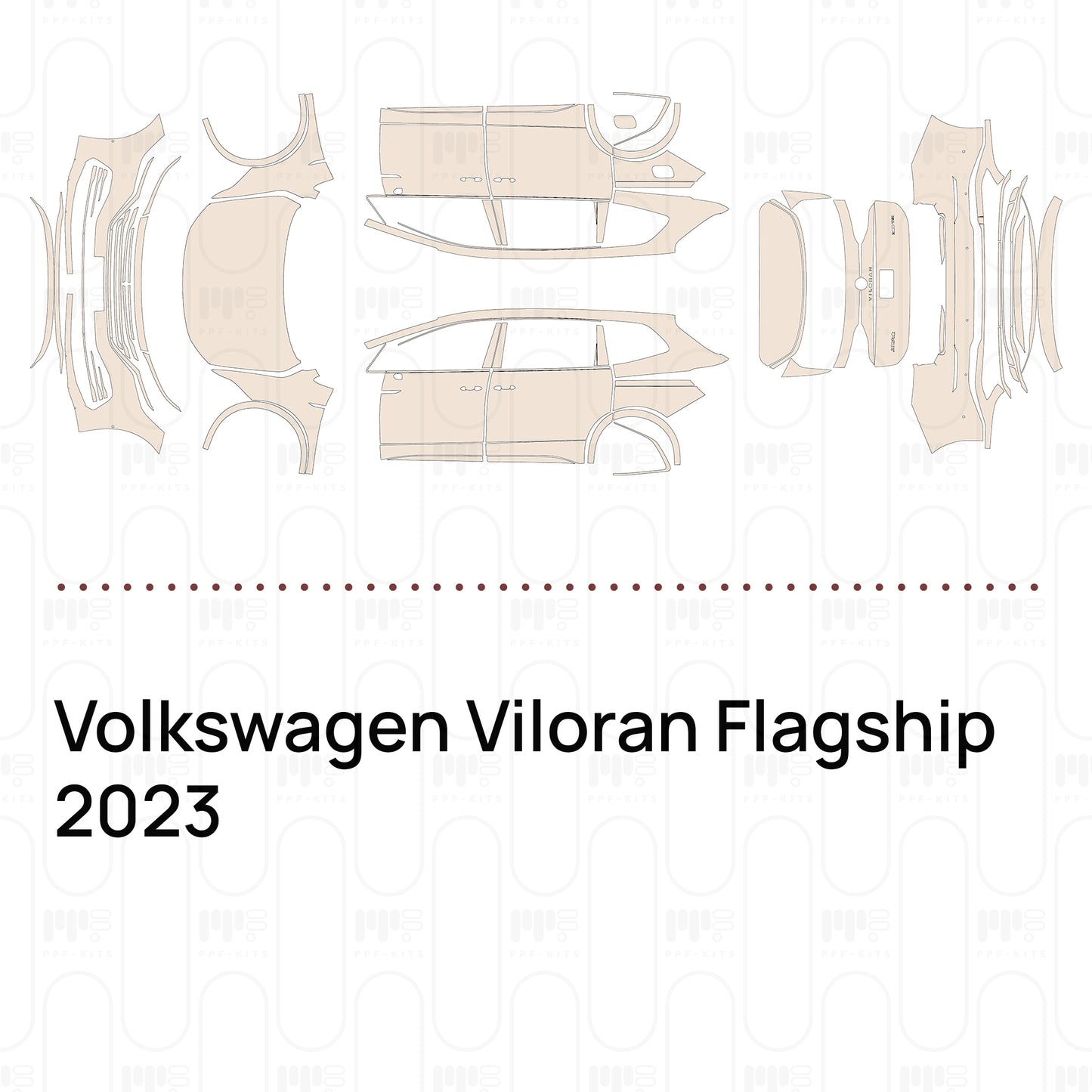 Pre-Cut PPF Volkswagen Viloran Flagship 2023