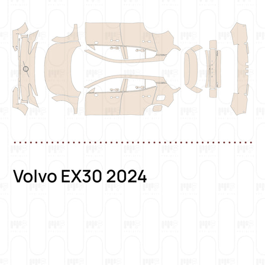 Pre-Cut PPF Volvo EX30 2024