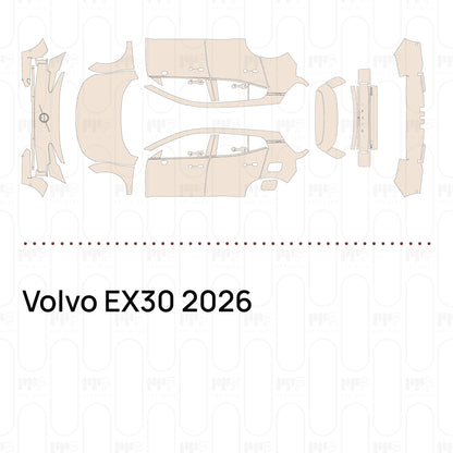 Pre-Cut PPF Volvo EX30 2026