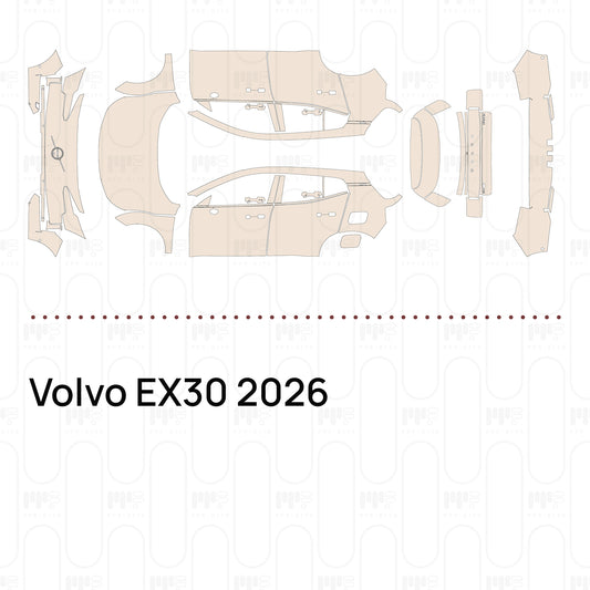 Pre-Cut PPF Volvo EX30 2026