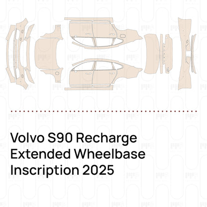 Pre-Cut PPF Volvo S90 Recharge Extended Wheelbase Inscription 2025