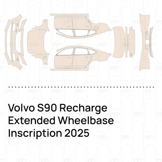 Pre-Cut PPF Volvo S90 Recharge Extended Wheelbase Inscription 2025