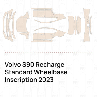 Pre-Cut PPF Volvo S90 Recharge Standard Wheelbase Inscription 2023