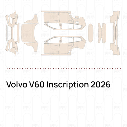 Pre-Cut PPF Volvo V60 Inscription 2026