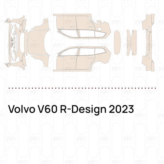 Pre-Cut PPF Volvo V60 R-Design 2023