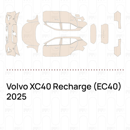 Pre-Cut PPF Volvo XC40 Recharge (EC40) 2025