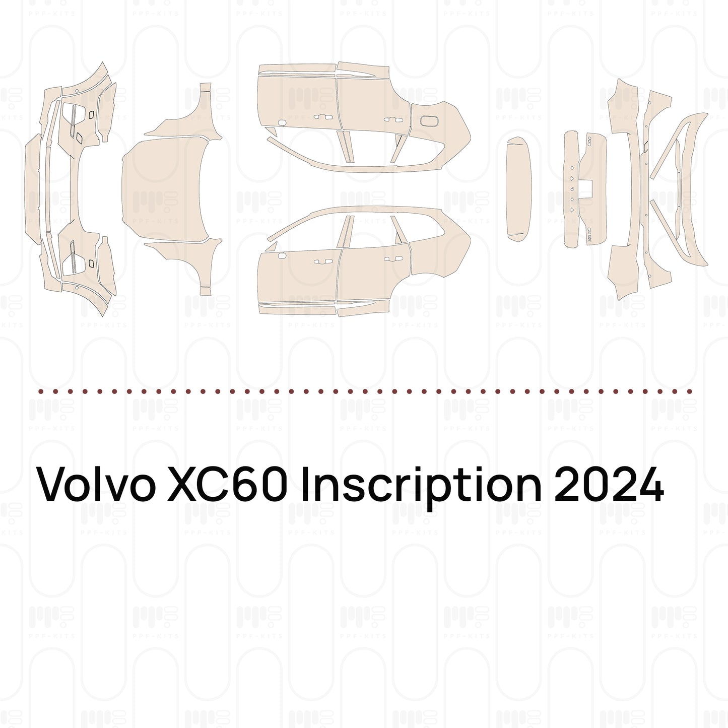 Pre-Cut PPF Volvo XC60 Inscription 2024