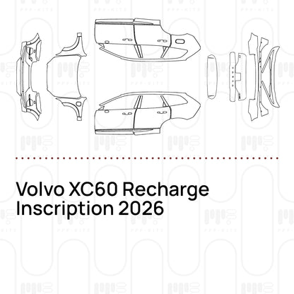 Pre-Cut PPF Volvo XC60 Recharge Inscription 2026