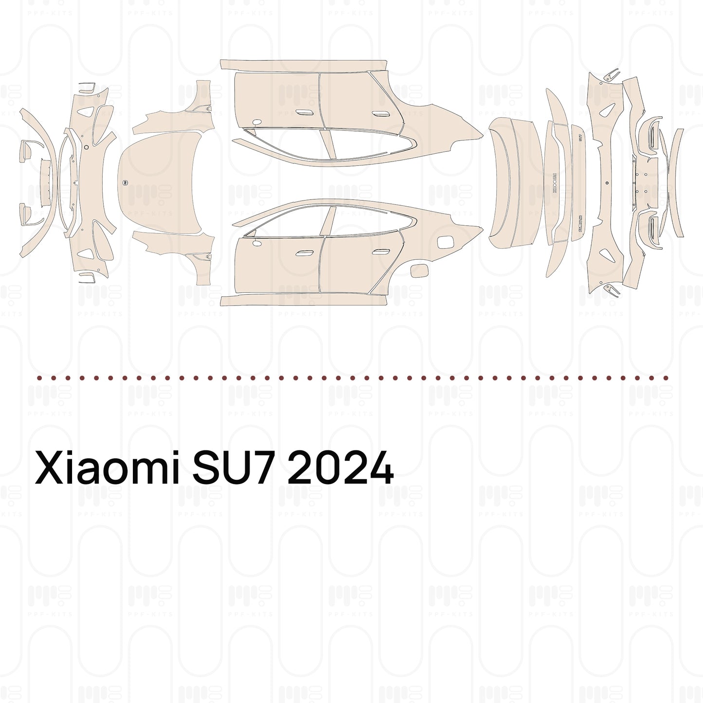 Pre-Cut PPF Xiaomi SU7 2024