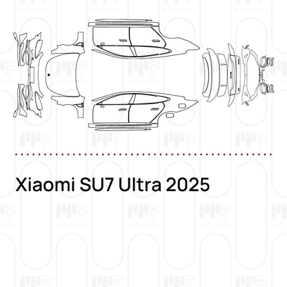 Pre-Cut PPF Xiaomi SU7 Ultra 2025
